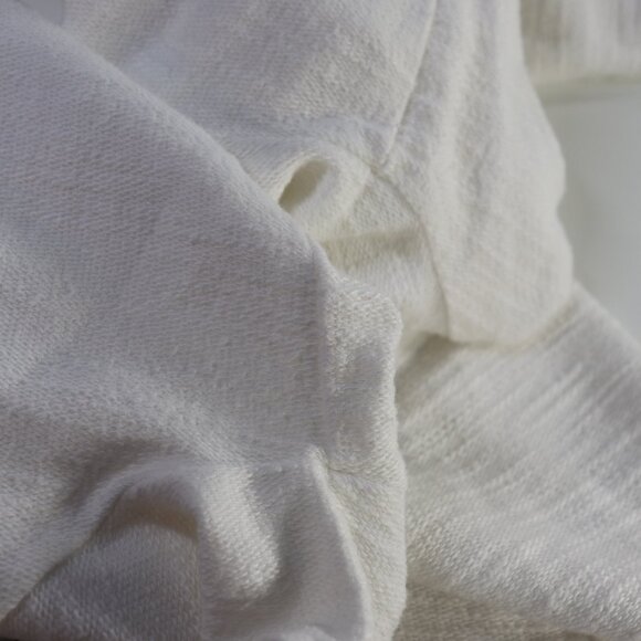 Chicos Zenergy Blue WhiteFloral Embroidered Open Floral Jacket Sweater Size 3 XL - Picture 12 of 16